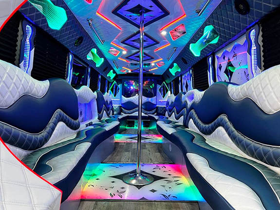 aurora party bus rental