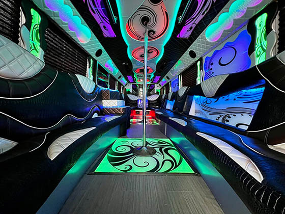 corporate vision party bus